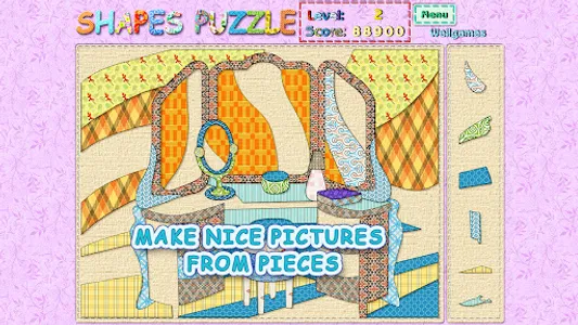 Shapes Puzzle: Jigsaw & Mosaic screenshot 0