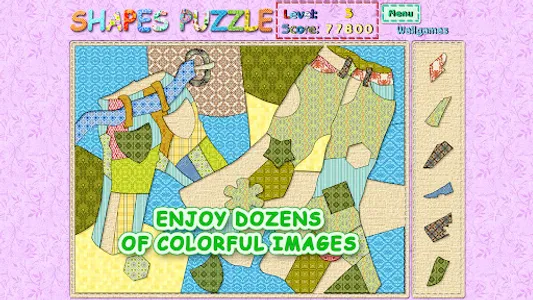 Shapes Puzzle: Jigsaw & Mosaic screenshot 1