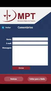 Rádio MPT screenshot 2