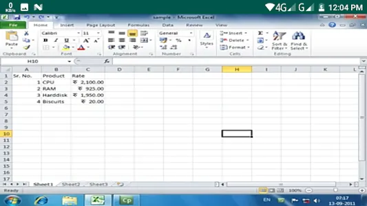 Learn M S Excel 2010 in Hindi screenshot 7