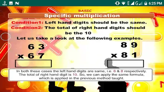 Vedic Math's Trick screenshot 2