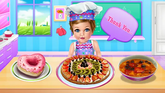 Baby Girl Cooking School screenshot 3