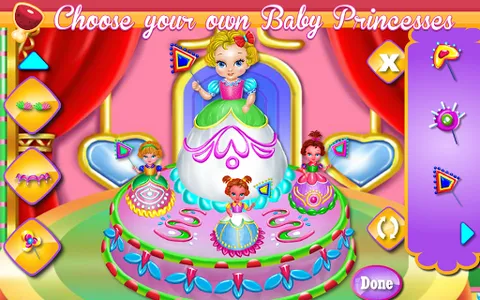 Baby Princess Cake Cooking screenshot 15