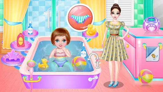 Crazy Little Girl Nanny Care screenshot 1