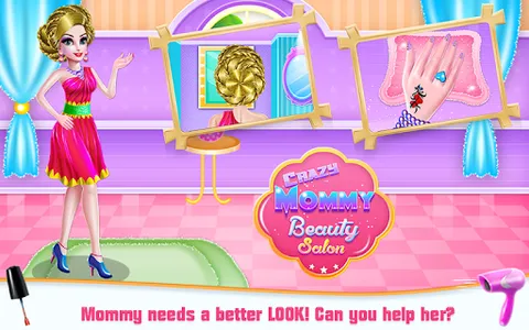 Crazy Mommy Beauty Salon screenshot 2