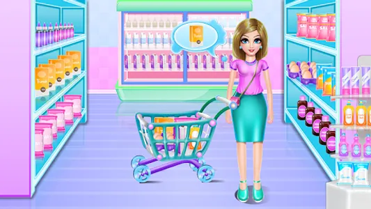 Crazy Mommy Supermarket Day screenshot 0