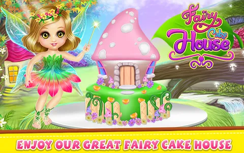 Fairy Cake House Cooking screenshot 0