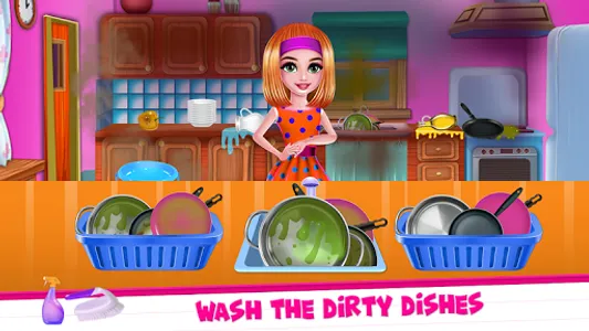 Pinky House Keeping Clean screenshot 6