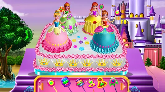 Princesses Cake Cooking screenshot 1