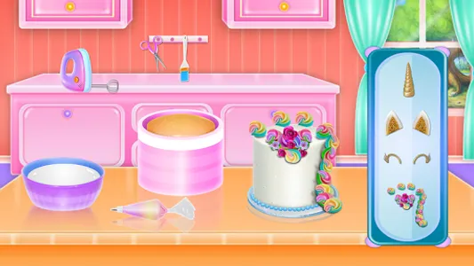 Unicorn Cake Cooking screenshot 2