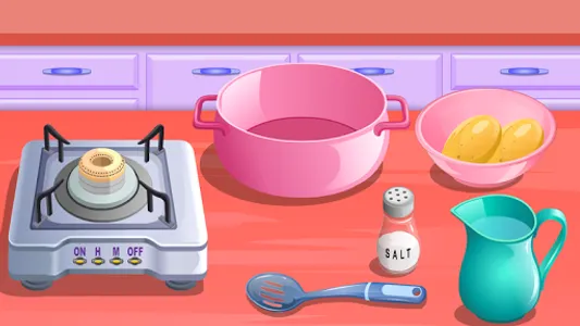 girls games cooking potatoes screenshot 10