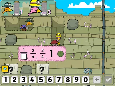 Miner Birds - Fractions screenshot 14