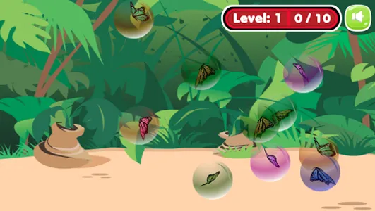 Butterfly Mania - Pop Bubbles screenshot 1