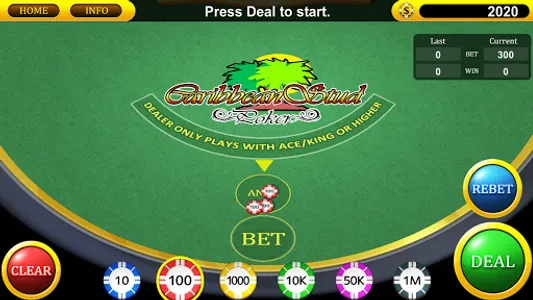 Caribbean Stud Poker screenshot 1