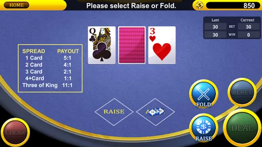 Red Dog Poker screenshot 1