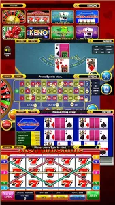 Roulette Slot Poker Keno Bingo screenshot 0