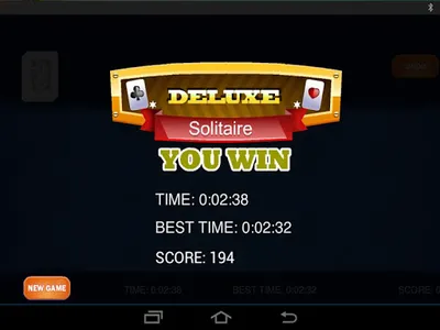 Classic Solitaire screenshot 2