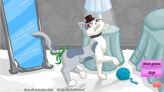 Catie the Cat - Dress Up screenshot 1