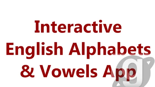 Interactive English Alphabet & screenshot 1
