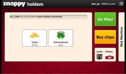 Holdem Znappy screenshot 7