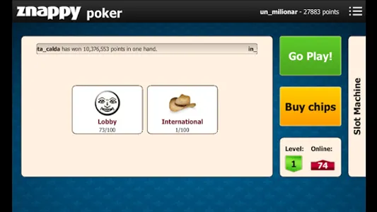 Poker Znappy screenshot 3