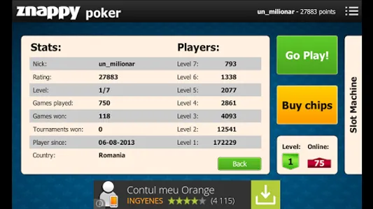 Poker Znappy screenshot 4