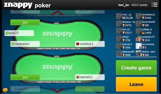 Poker Znappy screenshot 7