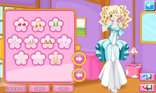 Anime Games - Flower Princess screenshot 0