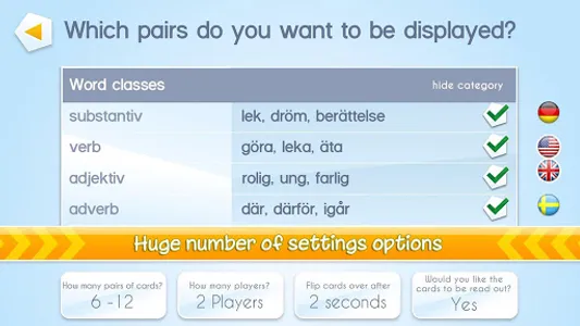 Grammatikduellen: Swedish screenshot 11