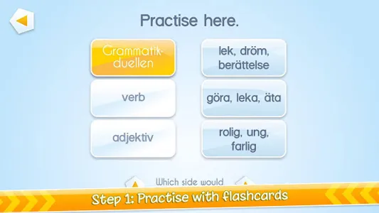 Grammatikduellen: Swedish screenshot 2