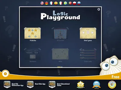 Logic Playground Games FREE screenshot 0