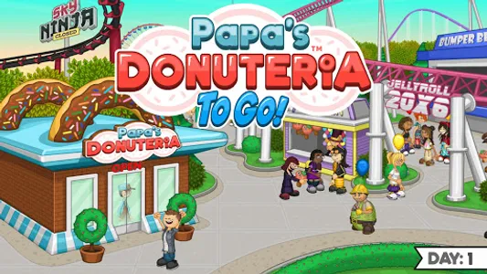 Papa's Donuteria To Go! screenshot 0