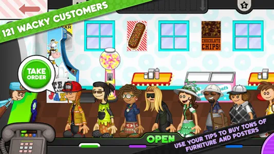 Papa's Donuteria To Go! screenshot 1