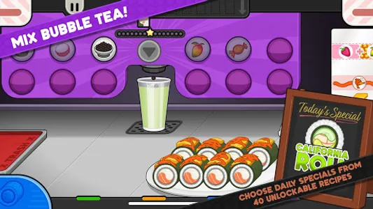 Papa's Sushiria To Go! screenshot 4