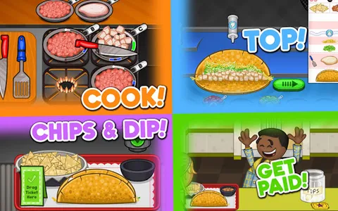 Papa's Taco Mia HD screenshot 1