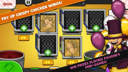 Papa's Wingeria To Go! screenshot 2