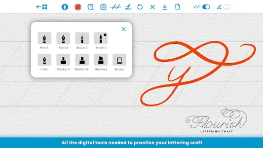 Calligraphy Art - Flourish Pro screenshot 22