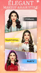 Indian Fashion Dressup Stylist screenshot 4