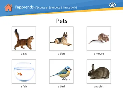 Vocabulaire anglais Maternelle screenshot 10