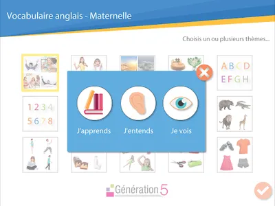 Vocabulaire anglais Maternelle screenshot 15