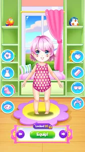 Anime Chibi Doll Girl Games screenshot 6