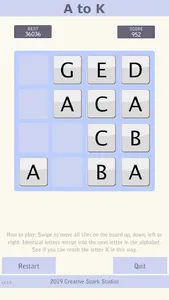 A to K Pro - Sliding Puzzle screenshot 12