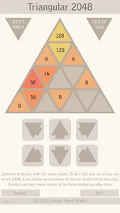 Triangular 2048 Pro screenshot 11