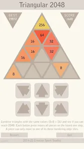 Triangular 2048 Pro screenshot 12