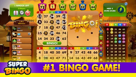 Super Bingo HD - Bingo Games screenshot 3