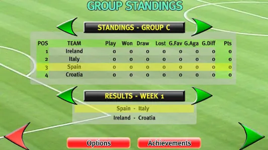 Gravity Football Euro 2012 screenshot 2