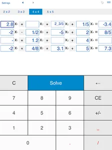 System solver screenshot 8
