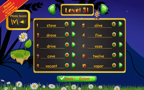 Spelling Bug 1st Grade Words screenshot 1