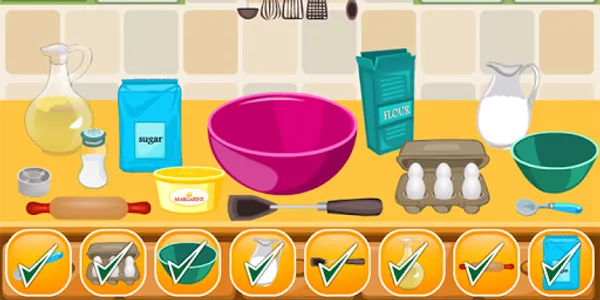 Cake Girls Games Cooking Games screenshot 1