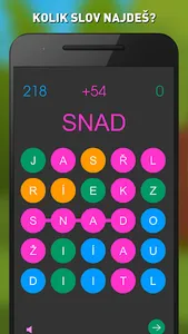 Slovo Spoj - Česká Slovní Hra screenshot 2